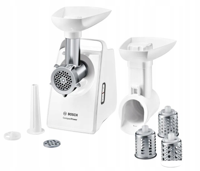 Bosch MFW3X13W biely mlynček na mäso 500 W